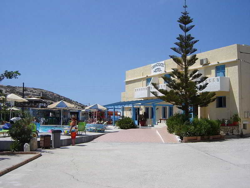 Fragiskos Hotel Matala Eksteriør bilde